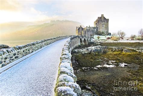 Eilean Donan Castle In Winter Photograph by Javen - Pixels