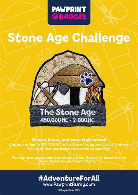 The Stone Age Challenge Pack - Pawprint Family