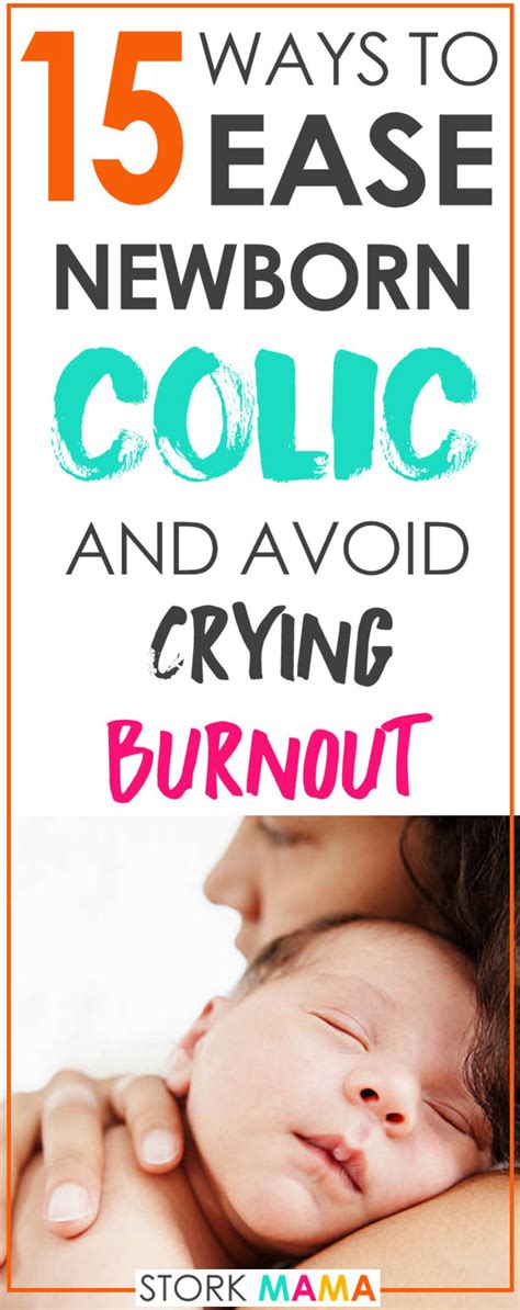 15 Ways to Ease Baby Colic to Avoid Crying Burnout | Stork Mama