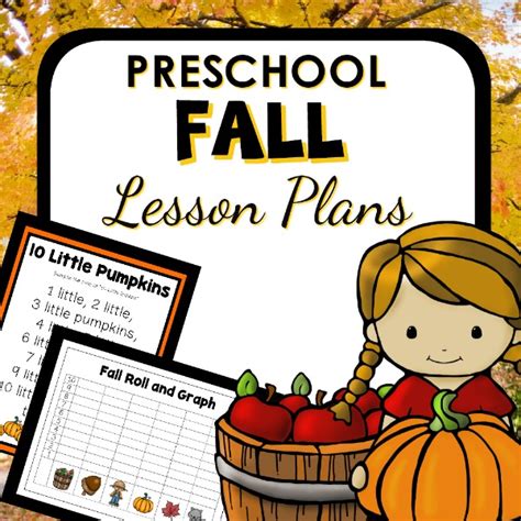 Fall Theme Preschool Classroom Lesson Plans - Preschool Teacher 101