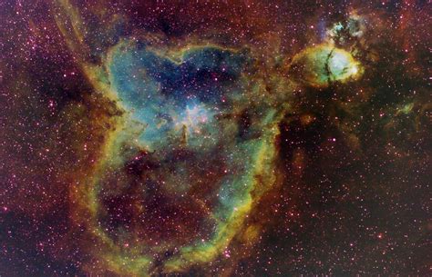 Emission nebula IC 1805 – Heart Nebula » Spacevolve