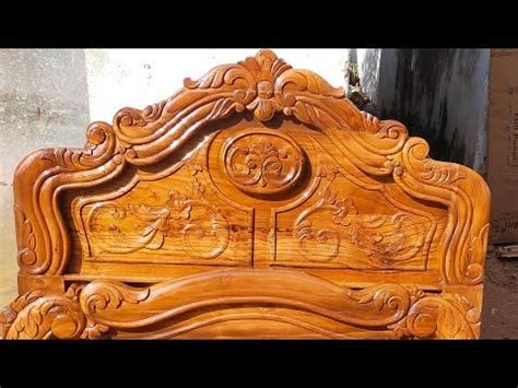 #aswome modal || beautiful wood carving cot || wood art || wood carving ...