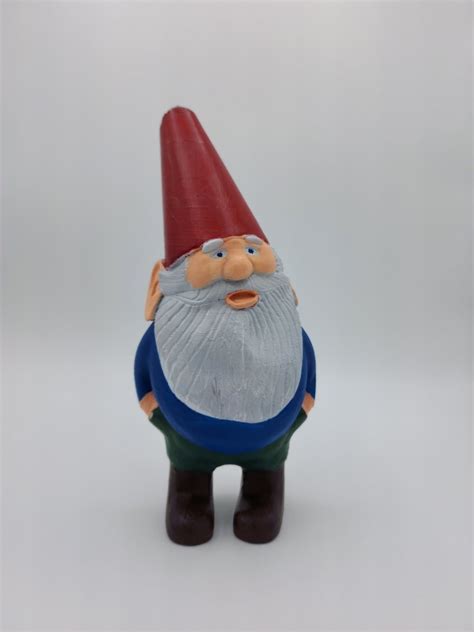 Chompski 3D Printed Gnome Chompsky Statue/figurine Painted - Etsy