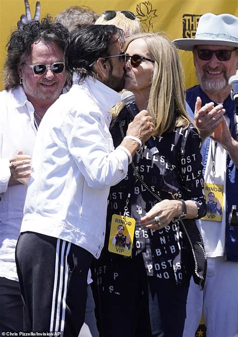 Ringo Starr and wife Barbara Bach celebrate his 82nd birthday at his ...