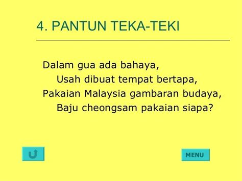 Pantun Teka Teki Bahasa Melayu