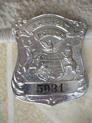 Detroit Police Badge #5031 | #419741381