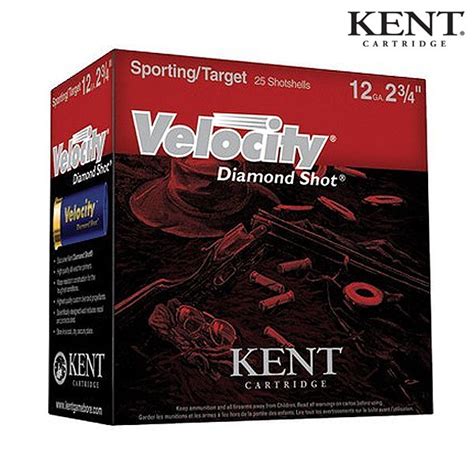 Kent 12G High Velocity 2.75", 1oz #7.5 (Box/25) | Field Supply