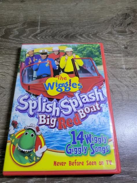 THE WIGGLES: SPLISH Splash The Big Red Boat Dvd £38.45 - PicClick UK