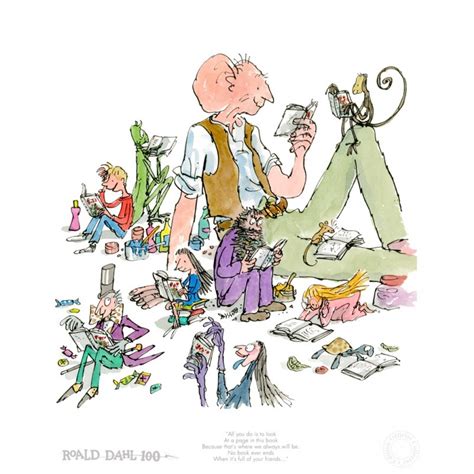 Roald Dahl Birthday Edition by Quentin Blake | The Hawthorn Gallery