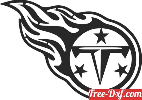 Download Tennessee Titans nfl logo VtboP High quality free Dxf fi