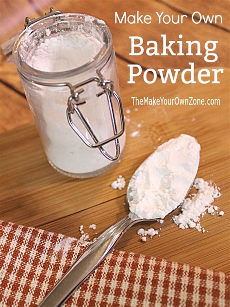 Make Your Own Baking Powder Substitute