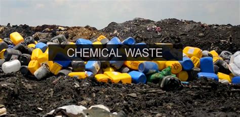 Chemical Waste Disposal Method Statement