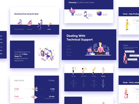 Pitch Deck - presentation template by Tomasz Osowski for Project: People on Dribbble