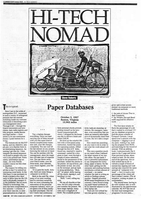 Paper Databases - Nomadic Research Labs