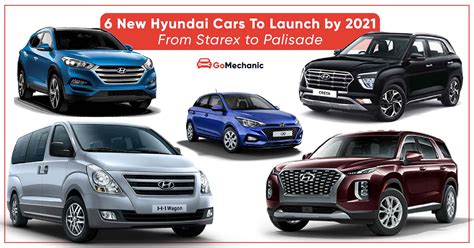 6 New Hyundai Cars To Launch by 2021 | From Starex to Palisade