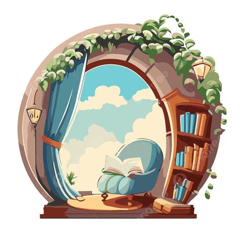 Reading Corner Vector PNG, Vector, PSD, and Clipart With Transparent ...