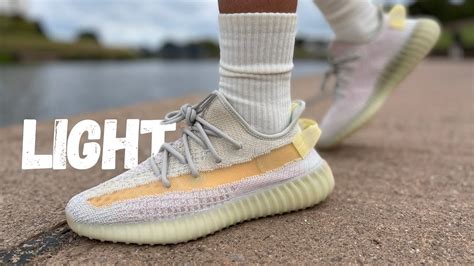 Did You Know They Could Do This? Yeezy 350 Light Review & On Foot - YouTube