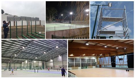 Outdoor LED Tennis Court Lighting from China manufacturer - OAK LED CO ...