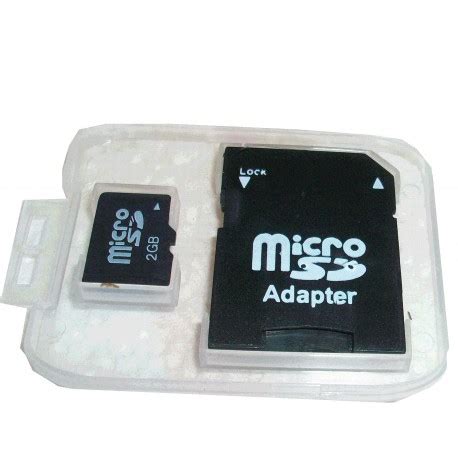 Carte micro SD capacité 2Go - Camera espion, mini camera espion ...