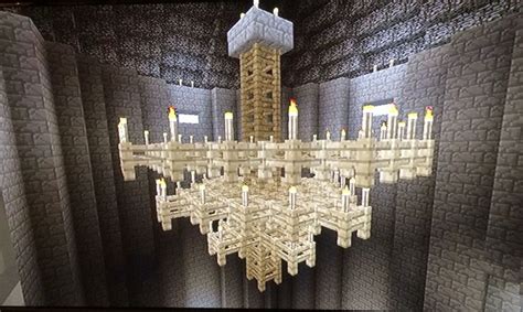 Minecraft chandelier. Not our original idea though. Xbox360. AnomalousSpark | Minecraft ...