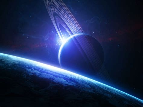 HD wallpaper: planetary rings, spacescapes, space art | Wallpaper Flare