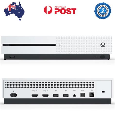 Microsoft Xbox One S, 1TB, 4K Console (Model 1681) White