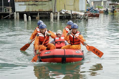 Inter-departmental drill on emergency response to flooding held in Tai ...