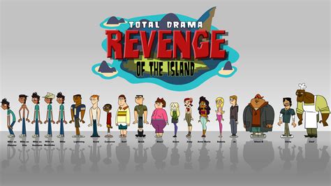 TDROTI cast wallpaper - Total Drama Revenge of the Island (TDROTI ...