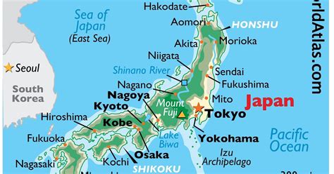 Map Japan - Share Map