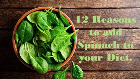 Health Benefits of Spinach | 12 Reasons to eat Spinach | Food Goodies ...