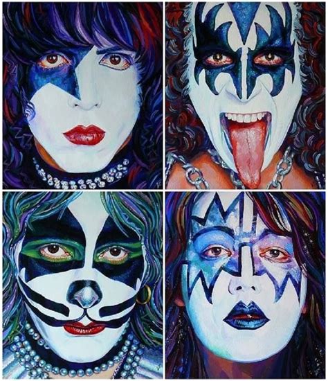 Pin by johnny j. on Kiss | Kiss band, Kiss art, Kiss face paint