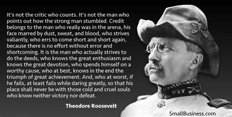 Teddy Roosevelt Quotes Critic. QuotesGram