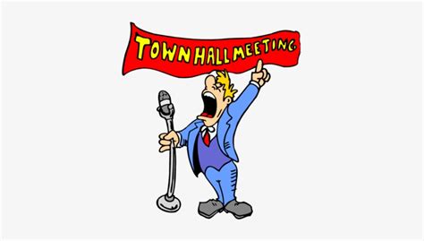 Town Meeting Clipart - Town Hall Meeting Clip Art PNG Image ...