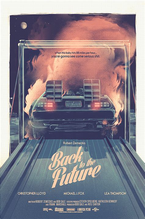 Back to the Future Trilogy posters :: Behance