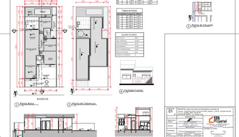 Projeto arquitetônico de planta baixa: o que é e como escolher o seu! – Blog | 123 Projetei