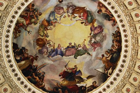 Painting on the Ceiling Inside the Capitol Rotunda | Flickr