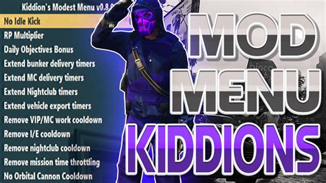 MOD MENU: KIDDIONS v0.8.7 - INDETECTABLE - EL MEJOR by Jarv1sYT - Free download on ToneDen