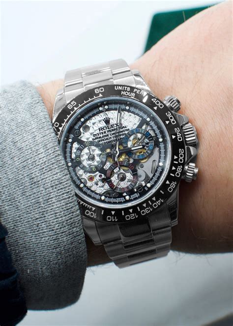 Rolex Skeleton - Limited Edition - Black Venom Custom | Black Venom Luxury Rebel