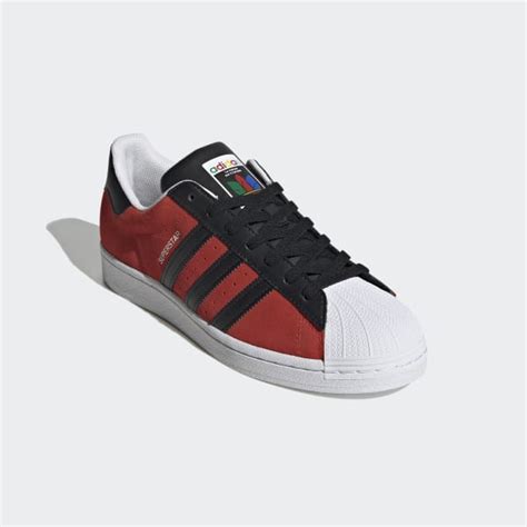 adidas Superstar Shoes - Red | adidas US