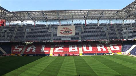 Salzburg spielt erstmals in adaptierter Arena - Fussball - Champions League