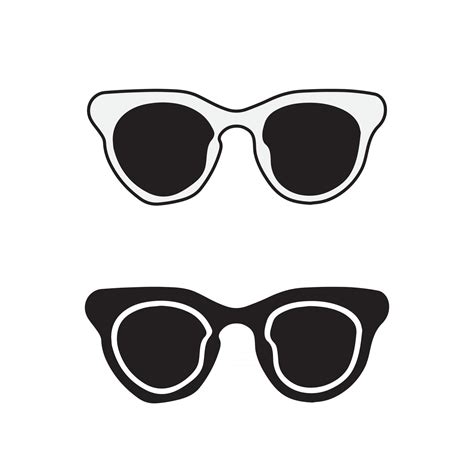 Hand drawn glasses outline set. 2744579 Vector Art at Vecteezy