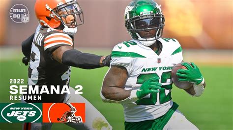 🚨 New York JETS vs. Cleveland BROWNS | Semana 2 NFL | Resumen ...