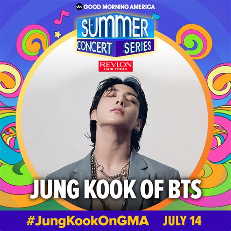 BTS’s Jungkook To Premiere “Seven” At “Good Morning America” Summer Concert Series In New York