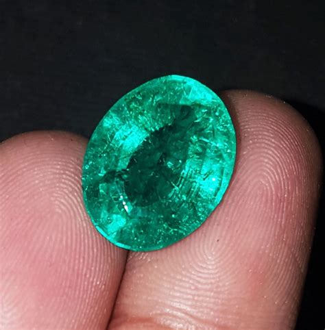 Loose Gemstones Natural Emeralds 8.20 Cts Certified Colombian | Etsy