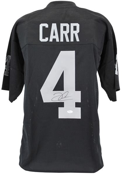 Lot Detail - Derek Carr Signed Oakland Raiders Jersey (JSA)