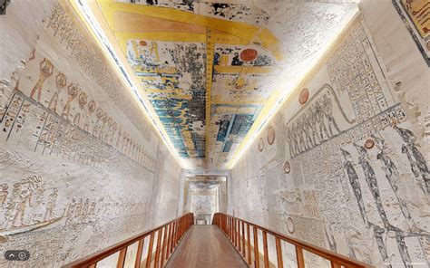 Virtual Tour Through Pharoah's Tomb is Incredible Look at Ancient Egypt