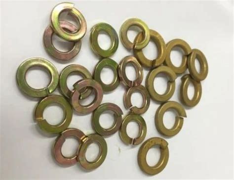 Spring Washer Flat, Grade: Mild Steel, Dimension/Size: 5mm Inner Diameter at best price in New Delhi