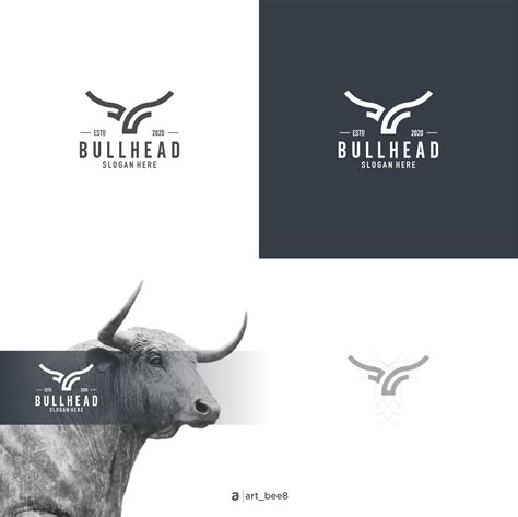 Bull Head Logo - Logo Design Inspiration - 232782 by Artbee8