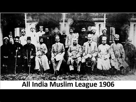 Formation of All India Muslim League (1906) - Modern India History Notes