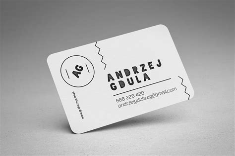 Free Rounded Corner Business Card Mockup PSD - Good Mockups